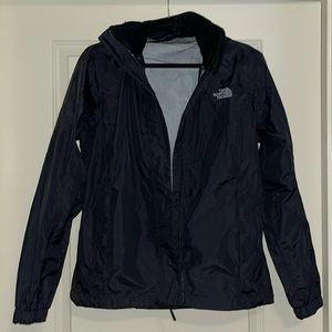 EUC The North Face Resolve 2 Women’s Rain Jacket in Black - Large